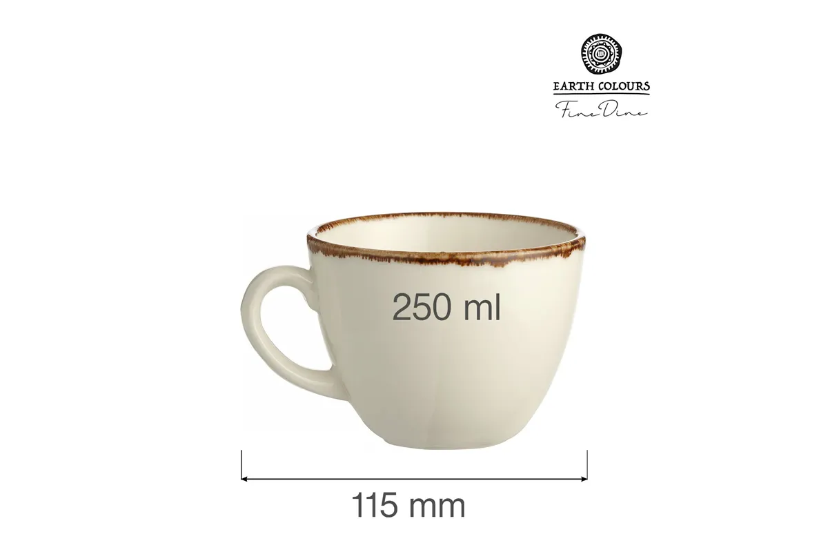 Filiżanka do kawy Vanilla, 250 ml Fine Dine 769485