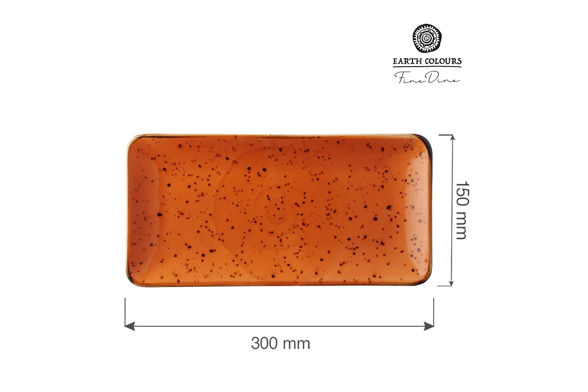 Talerz prostokątny Dahlia, 300x150 mm Fine Dine 769645