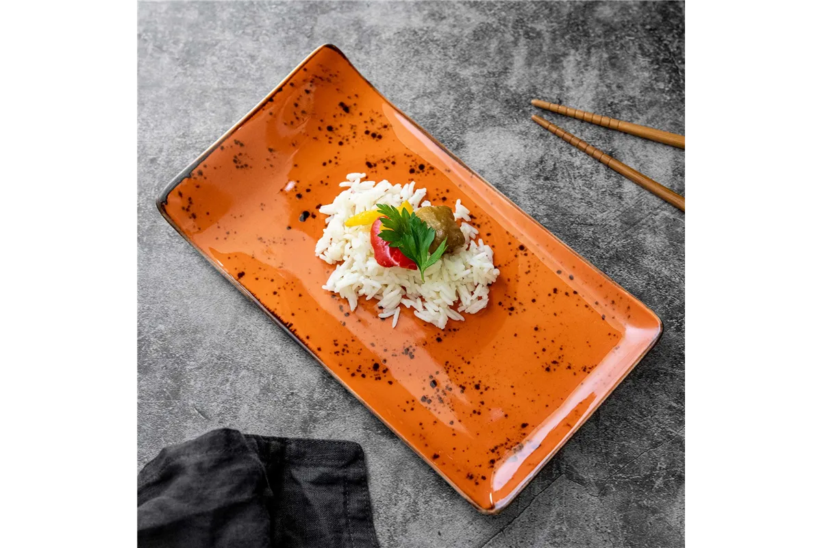 Talerz prostokątny Dahlia, 300x150 mm Fine Dine 769645