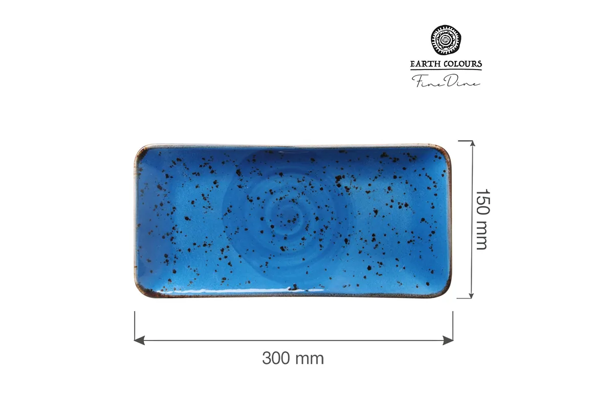 Talerz prostokątny Iris, 300x150 mm Fine Dine 769652