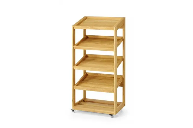 Stojak 4-poziomowy dębowy 574x400x1197 mm Fine Dine 991270 Stojak 4-poziomowy dębowy 574x400x1197 mm Fine Dine 991270