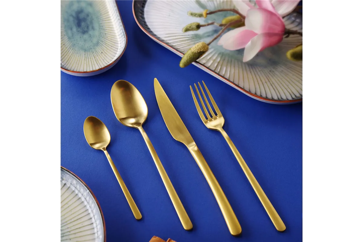 Łyżka stołowa Amarone Gold, OVE, 211 mm Ove 764329