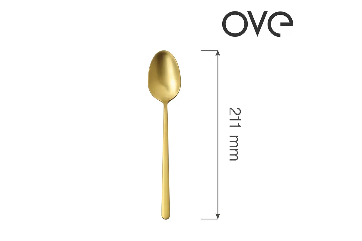 Łyżka stołowa Amarone Gold, OVE, 211 mm Ove 764329