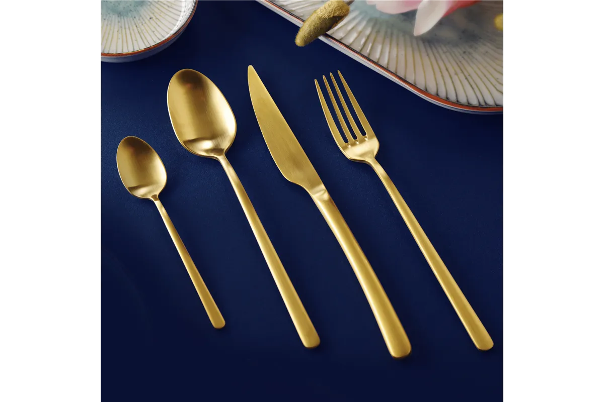 Widelec stołowy Amarone Gold, OVE, 213 mm Ove 764336