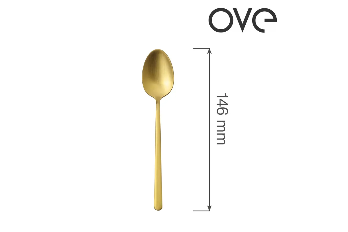 Łyżeczka do herbaty Amarone Gold, OVE, 146 mm Ove 764343