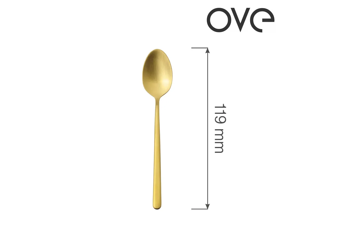Łyżeczka do kawy Amarone Gold, OVE, 119 mm Ove 764367