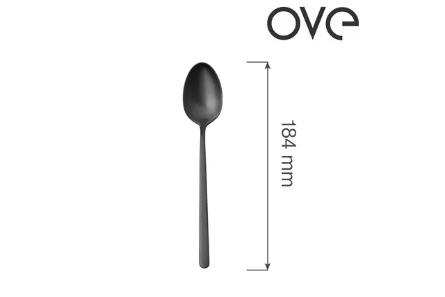 Łyżka deserowa Amarone Black, OVE, 184 mm Ove 764862 Łyżka deserowa Amarone Black, OVE, 184 mm Ove 764862