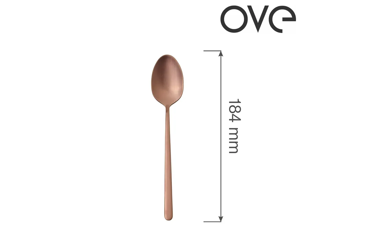 Łyżka deserowa Amarone Bronze, OVE, 184 mm Ove 764954