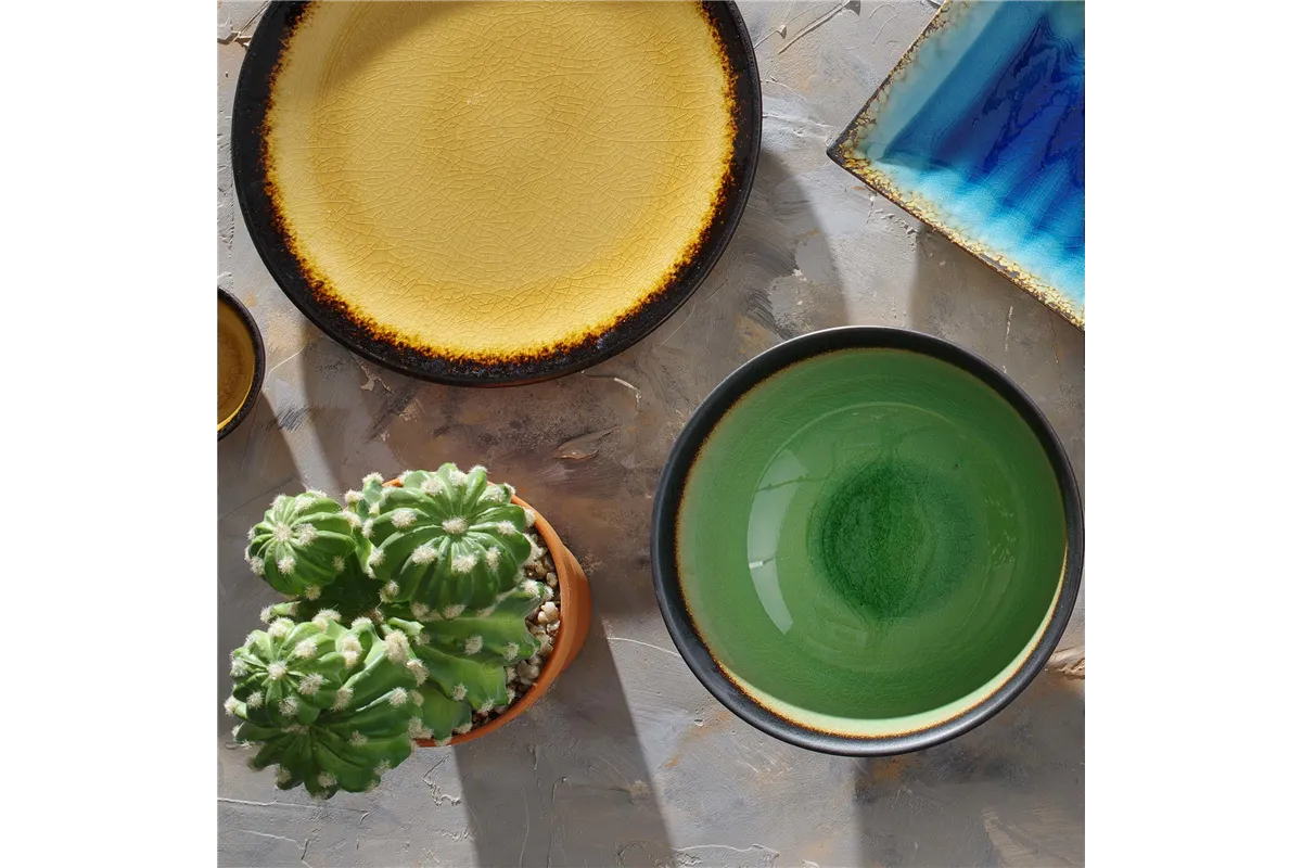 Talerz o organicznym kształcie Beryl, 270x190mm Fine Dine 769805