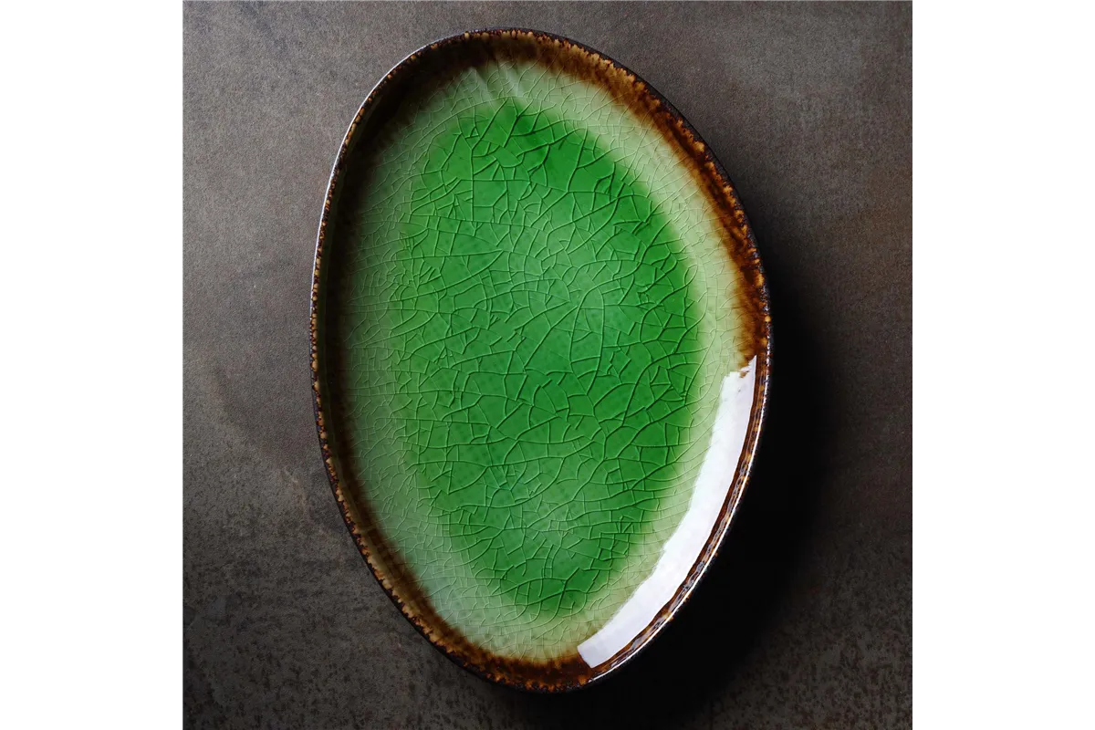 Talerz o organicznym kształcie Beryl, 270x190mm Fine Dine 769805