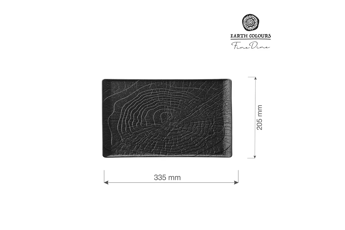 Talerz prostokątny Crust, 335 x 205 mm Fine Dine 769843