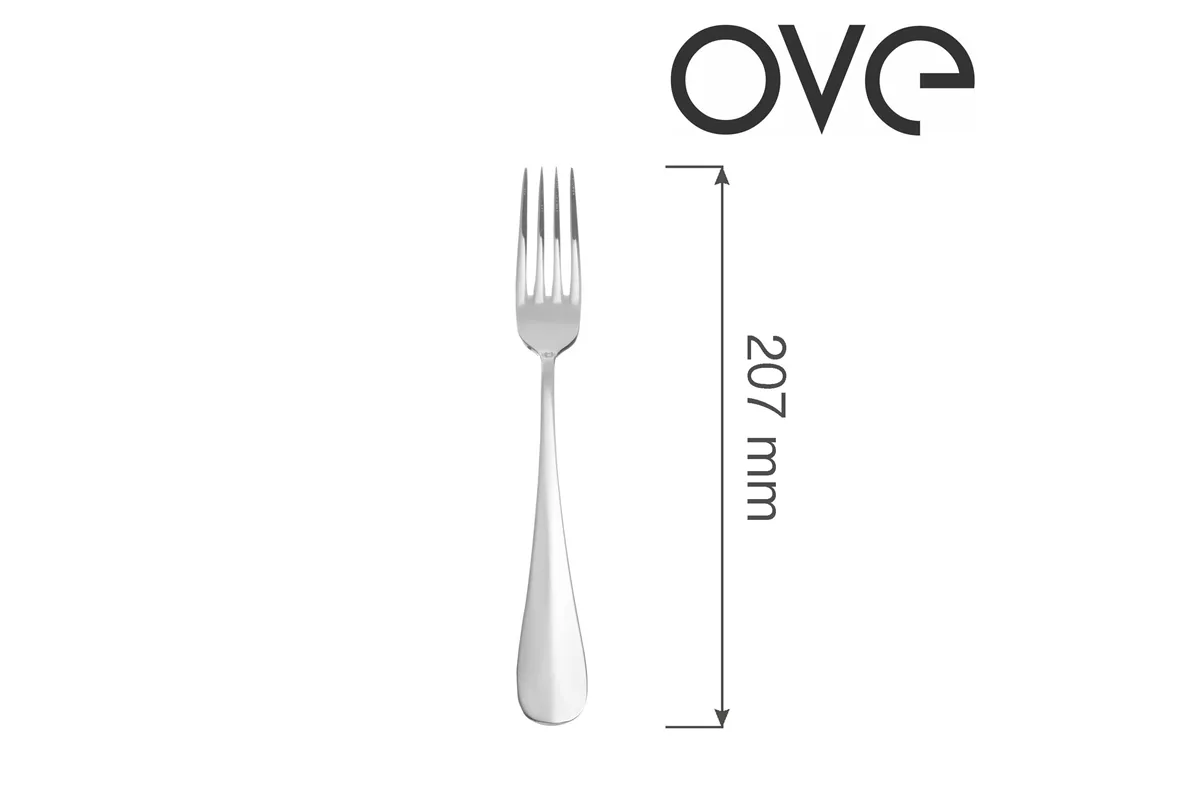 Widelec stołowy Baguette, OVE, 207 mm Ove 769232