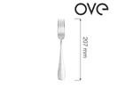 Widelec stołowy Baguette, OVE, 207 mm Ove 769232