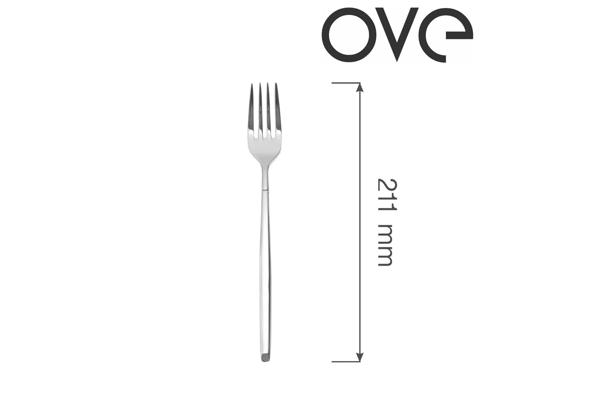 Widelec stołowy Torino, OVE, 211 mm Ove 769362