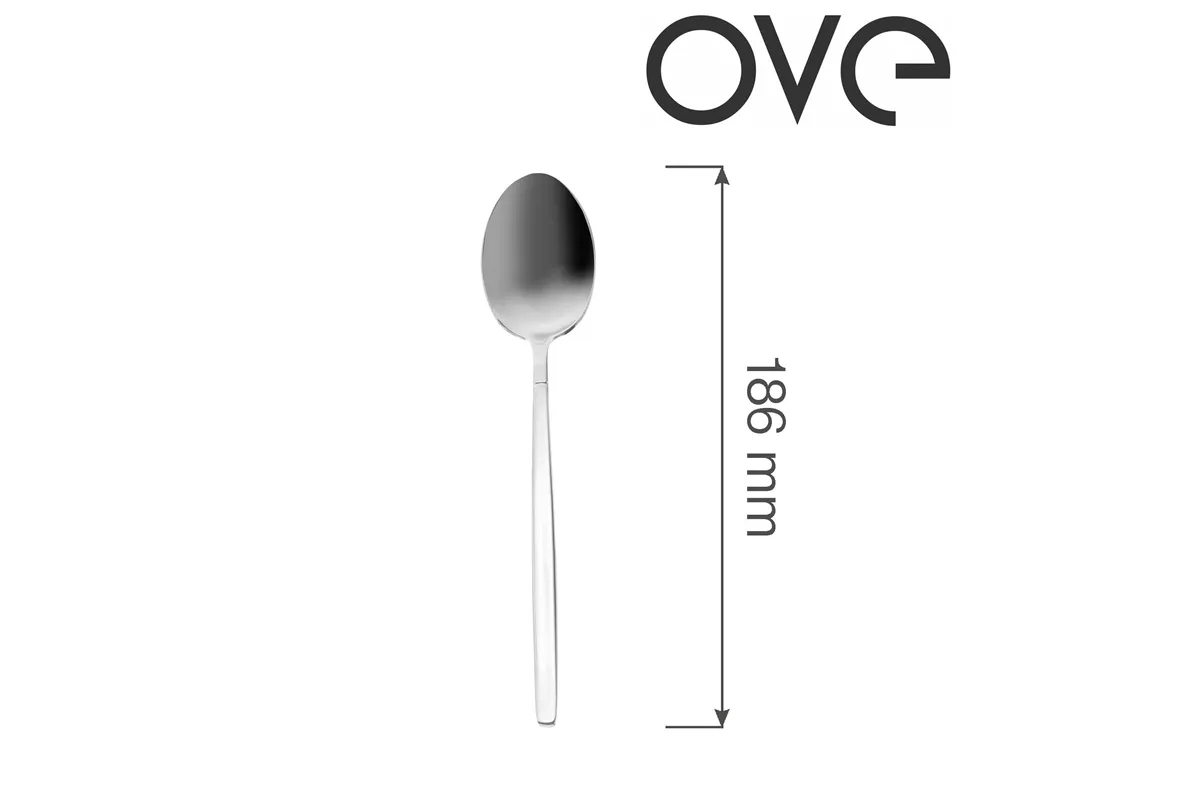 Łyżka deserowa Torino, OVE, 186 mm Ove 769386
