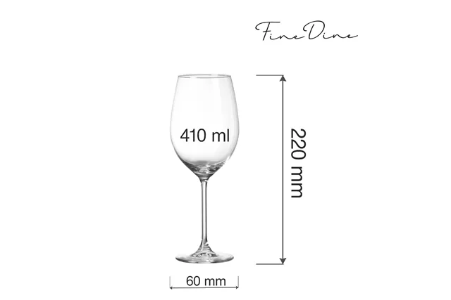 Kieliszek do wina Cantare, 410ml Fine Dine 781890 Kieliszek do wina Cantare, 410ml Fine Dine 781890