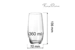 Szklanka wysoka Cantare, 360ml Fine Dine 781944