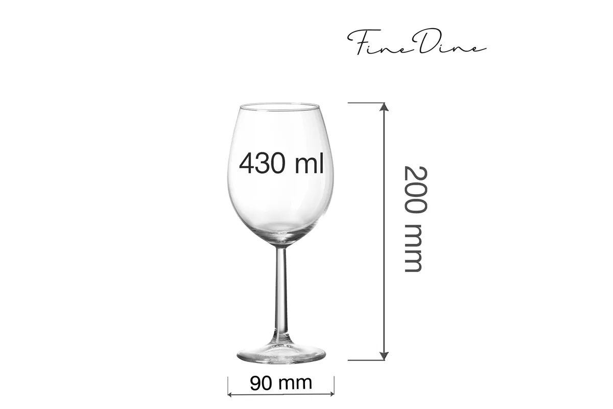 Kieliszek do wina Volare Banquet, 430ml Fine Dine 781852