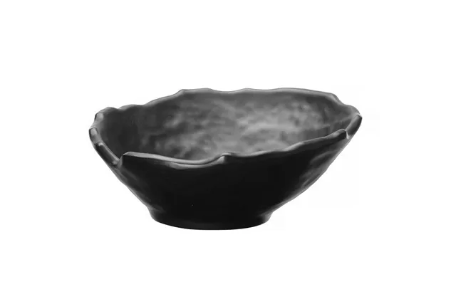 Miska skośna Rock, czarna, 232x225x(h)95mm Fine Dine 562307 Miska skośna Rock, czarna, 232x225x(h)95mm Fine Dine 562307