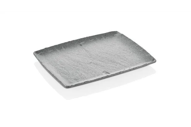 Półmisek z melaminy Rock, szary, GN 1/2, 265x325mm Fine Dine 562376 Półmisek z melaminy Rock, szary, GN 1/2, 265x325mm Fine Dine 562376