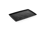 Półmisek z melaminy Rock, czarny, GN 1/1, 530x325mm Fine Dine 562383