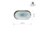Talerz owalny Galaxy, 290x160 mm Fine Dine 769119