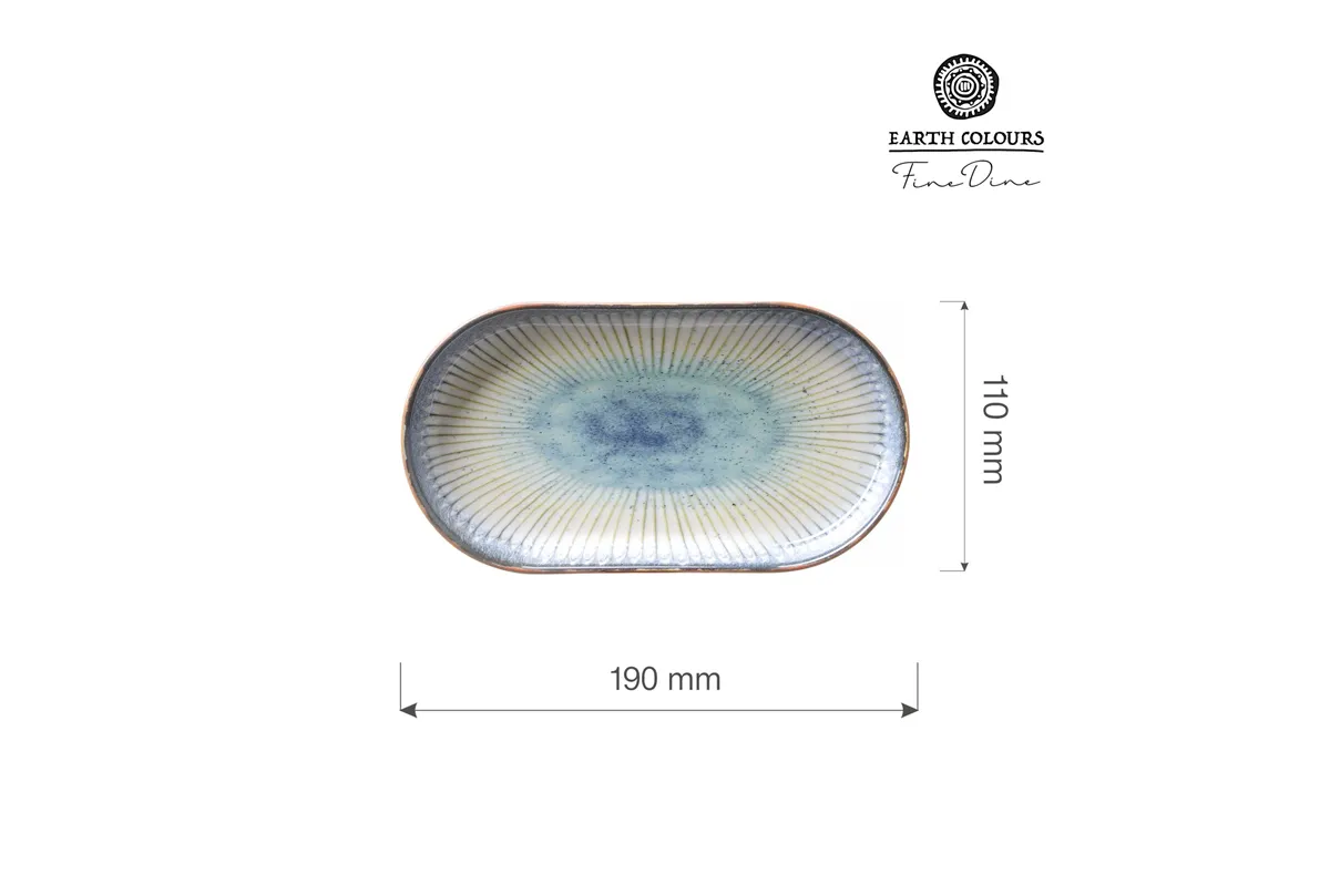 Talerz owalny Galaxy, 200 x 1100mm Fine Dine 769126