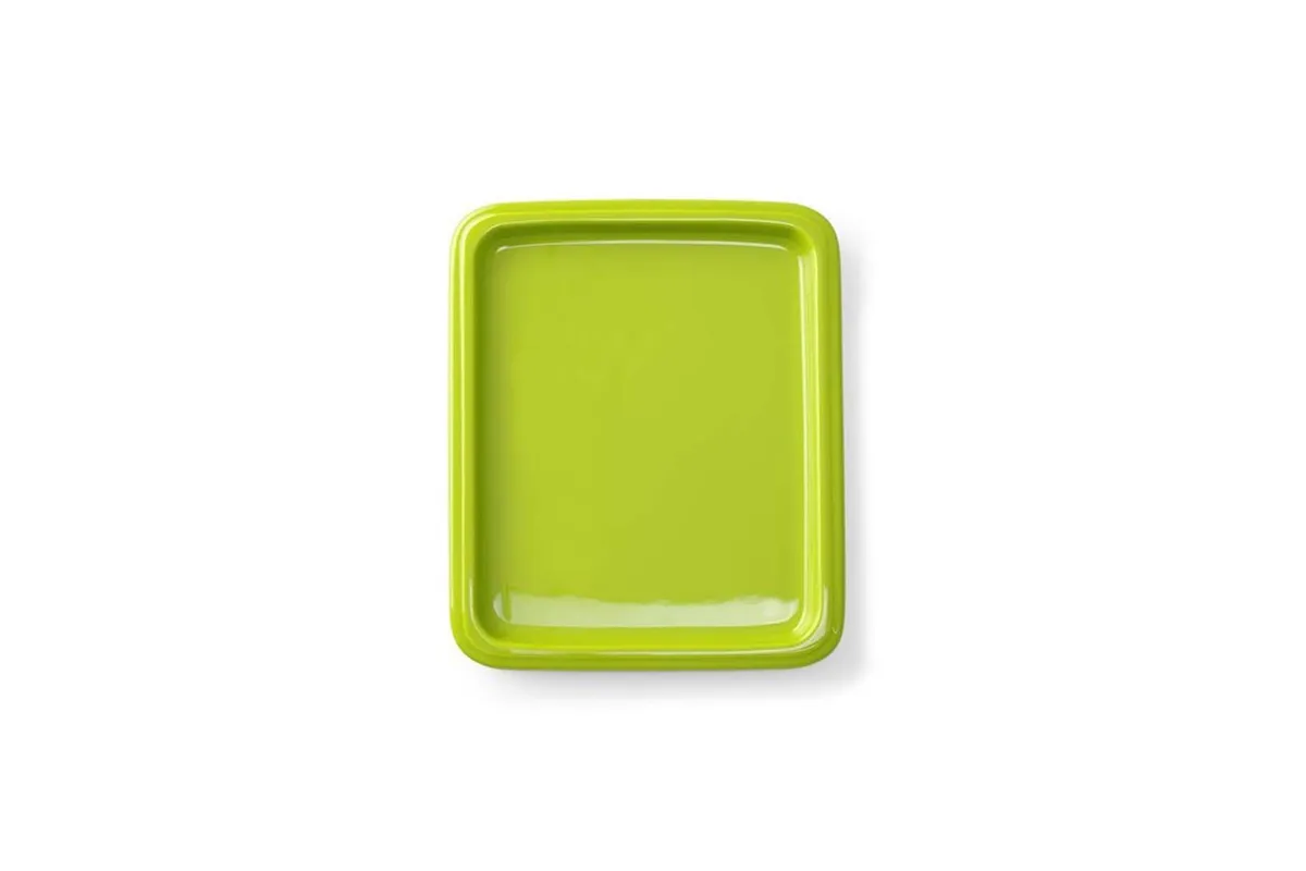 Taca porcelanowa GN 2/4, zielona 530x163 mm Fine Dine 783443