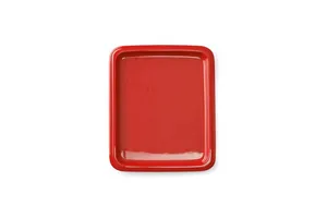 Taca porcelanowa GN 1/2, czerwona 325x265 mm Fine Dine 783511