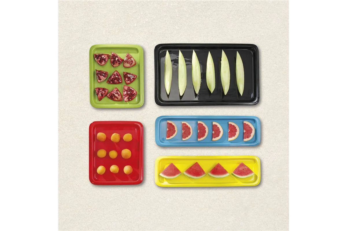 Taca porcelanowa GN 1/1, niebieska 530x325 mm Fine Dine 783542