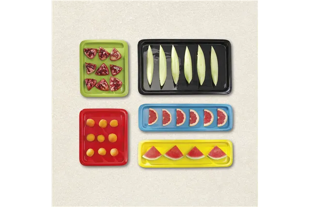 Taca porcelanowa GN 1/1, zielona 530x325 mm Fine Dine 783665 Taca porcelanowa GN 1/1, zielona 530x325 mm Fine Dine 783665