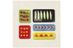 Taca porcelanowa GN 1/1, zielona 530x325 mm Fine Dine 783665 Taca porcelanowa GN 1/1, zielona 530x325 mm Fine Dine 783665