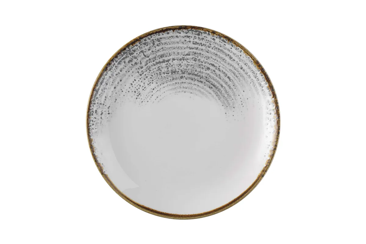 Talerz płytki Homespun Accents Jasper Grey 260 mm Churchill HAJGEV101
