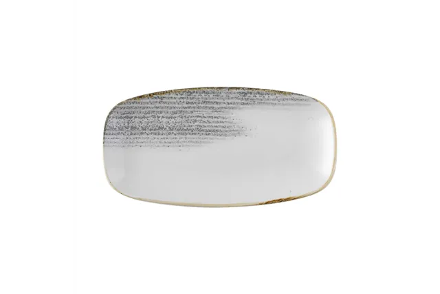 Talerz prostokątny Homespun Accents Jasper Grey 298x153 mm Churchill HAJGXO111 Talerz prostokątny Homespun Accents Jasper Grey 298x153 mm Churchill HAJGXO111