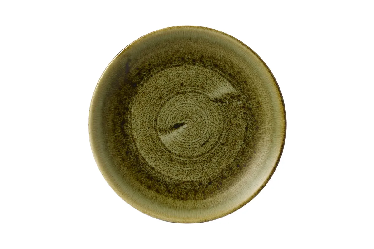 Talerz płytki Stonecast Plume Green 288 mm Churchill PLGREV111