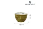 Miska/ cukiernica Stonecast Plume Green 227 ml Churchill PLGRSSGR1