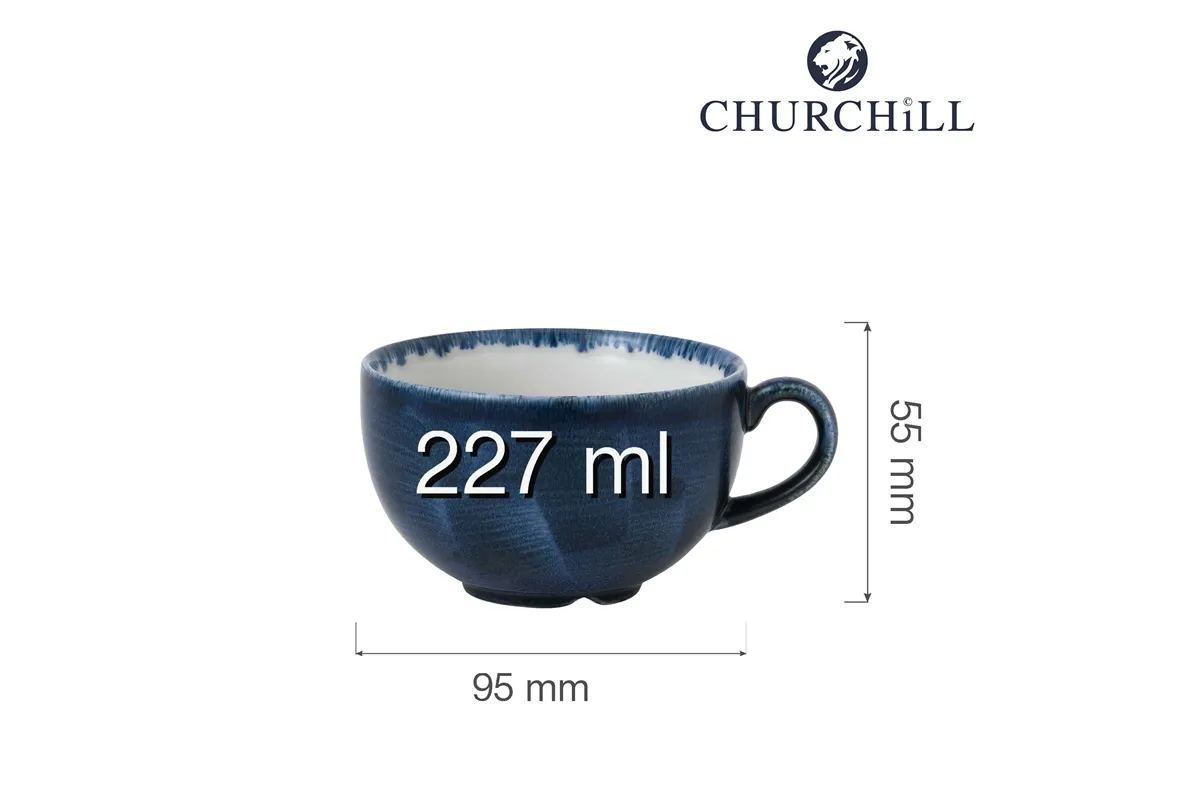 Filiżanka Stonecast Plume Ultramarine 227 ml Churchill PLULCB201