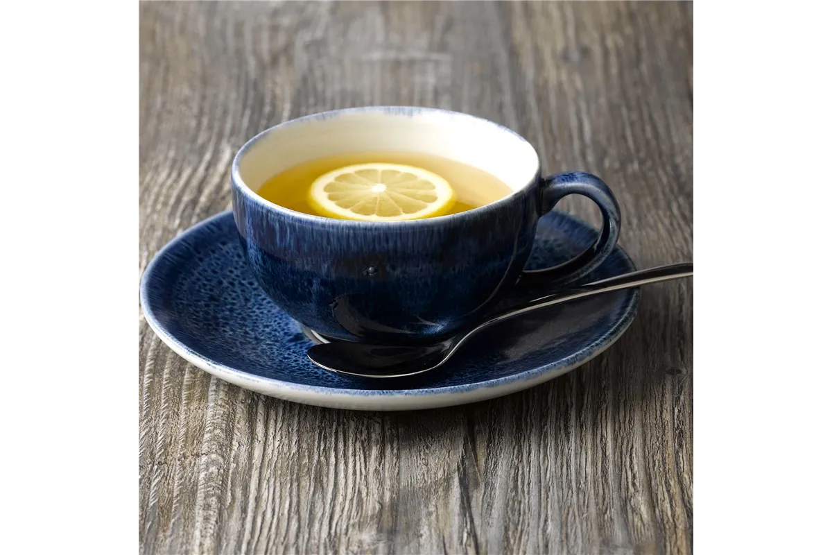 Filiżanka espresso Stonecast Plume Ultramarine 100 ml Churchill PLULCEB91