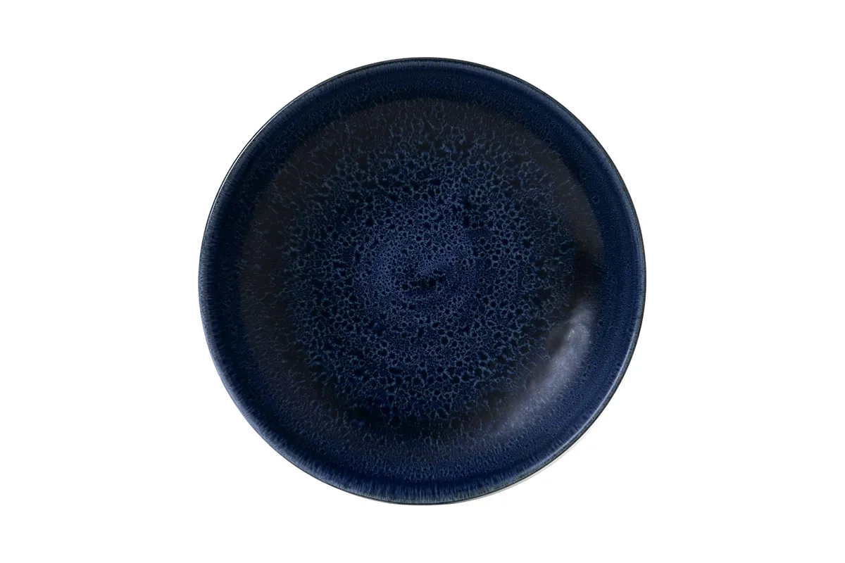 Miska coupe Stonecast Plume Ultramarine 248 mm Churchill PLULEVB91