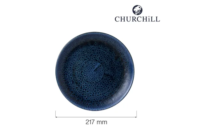 Talerz płytki Stonecast Plume Ultramarine 217 mm Churchill PLULEVP81 Talerz płytki Stonecast Plume Ultramarine 217 mm Churchill PLULEVP81