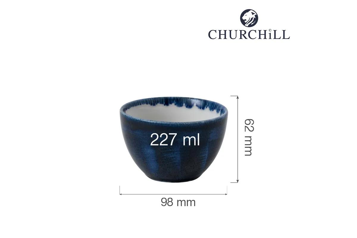 Miska/cukiernica Stonecast Plume Ultramarine 227 ml Churchill PLULSSGR1