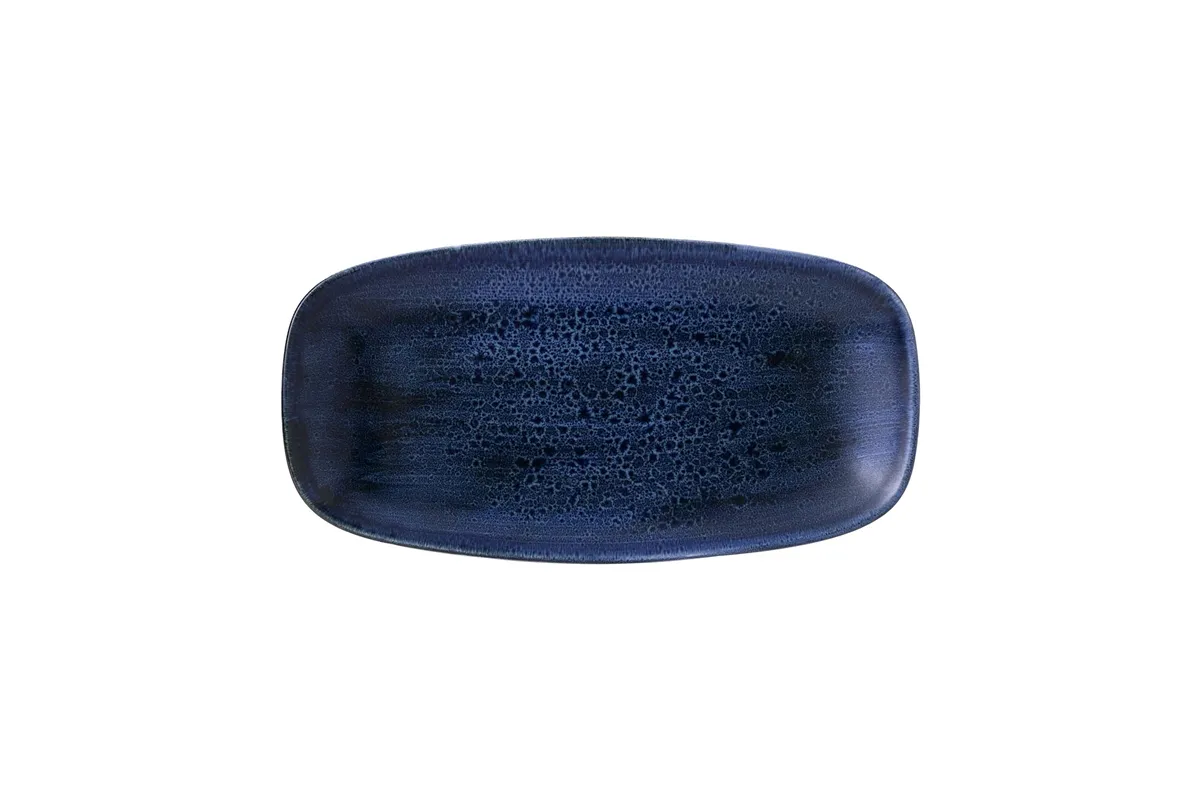Talerz prostokątny Stonecast Plume Ultramarine 298x153 mm Churchill PLULXO111