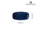 Talerz prostokątny Stonecast Plume Ultramarine 298x153 mm Churchill PLULXO111