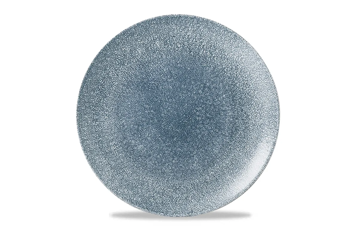 Talerz płytki Raku Topaz Blue 217 mm Churchill RKTBEVP81