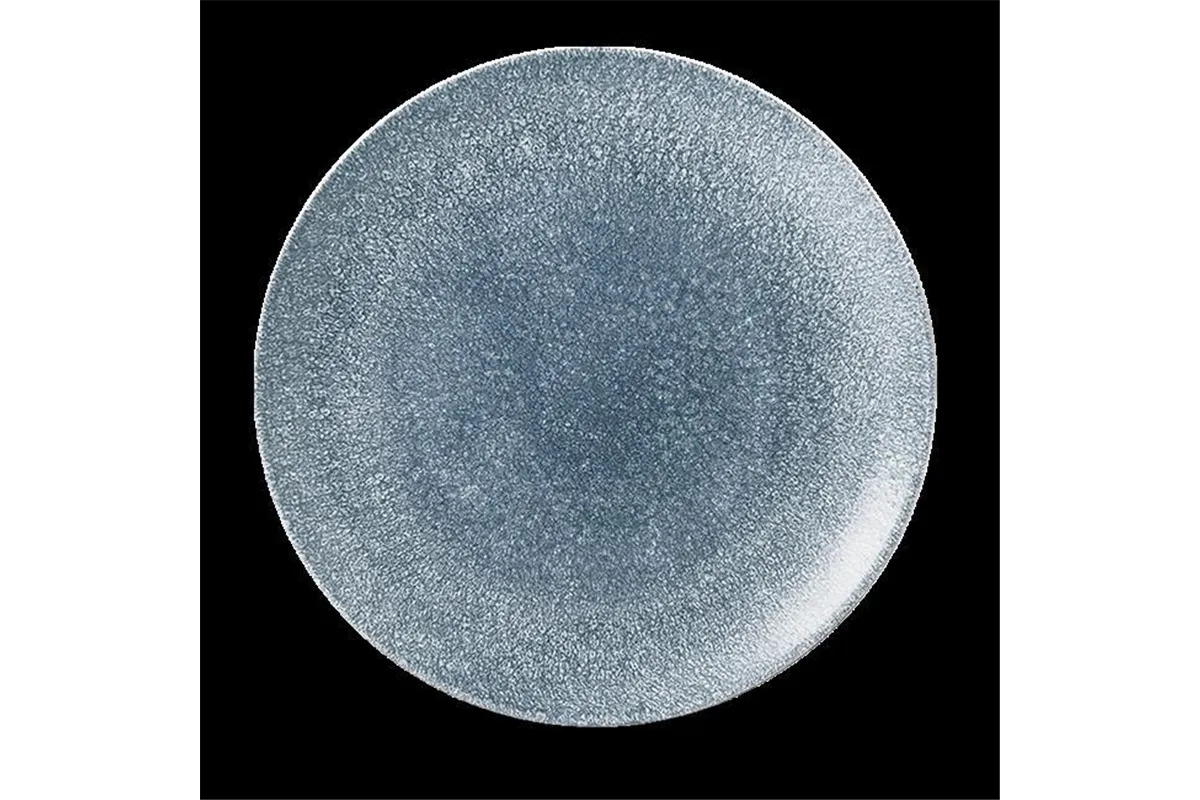 Talerz płytki Raku Topaz Blue 217 mm Churchill RKTBEVP81