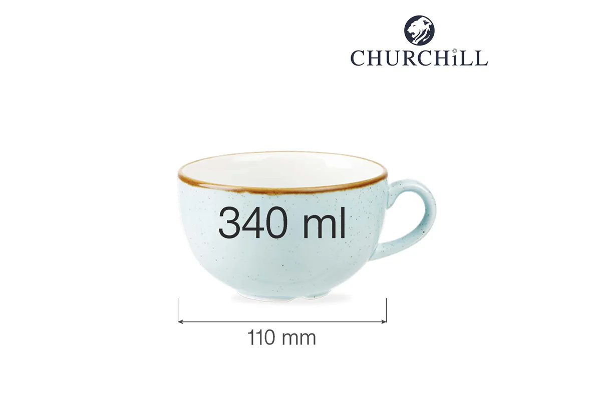 Filiżanka Stonecast Duck Egg Blue 340 ml Churchill SDESCB281