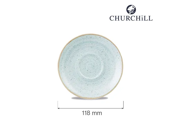 Spodek espresso Stonecast Duck Egg Blue 118 mm Churchill SDESESS1 Spodek espresso Stonecast Duck Egg Blue 118 mm Churchill SDESESS1