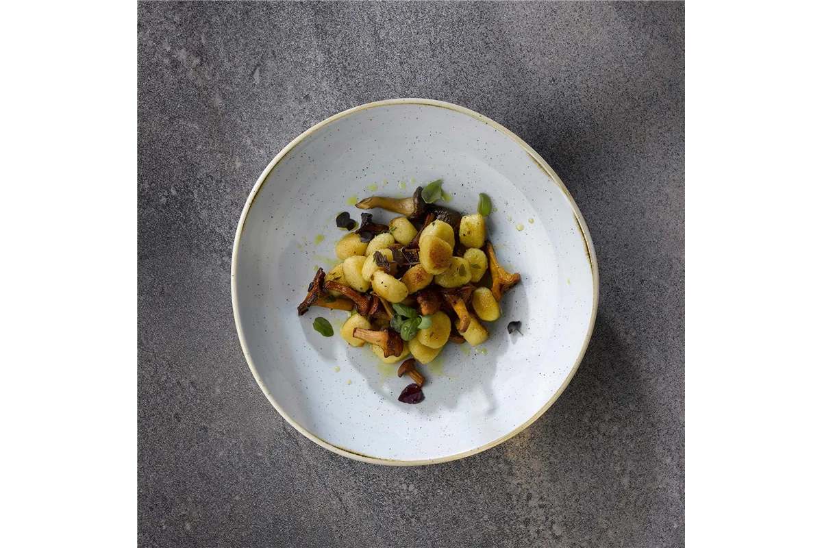 Spodek espresso Stonecast Duck Egg Blue 118 mm Churchill SDESESS1