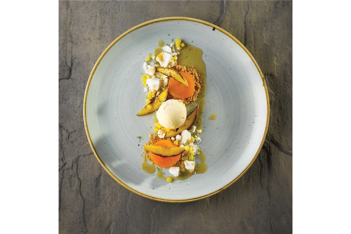 Miska coupe Stonecast Duck Egg Blue 1136 ml Churchill SDESEVB91