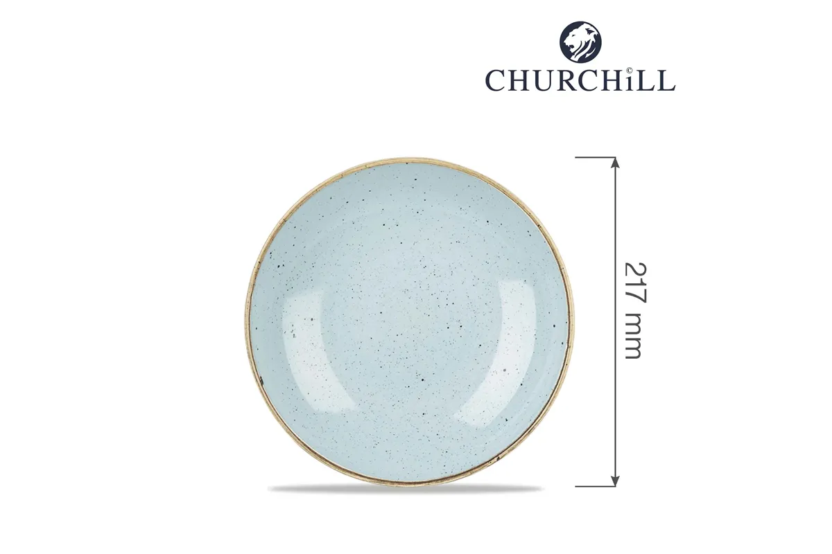 Talerz płytki Stonecast Duck Egg Blue 165 mm Churchill SDESEVP61